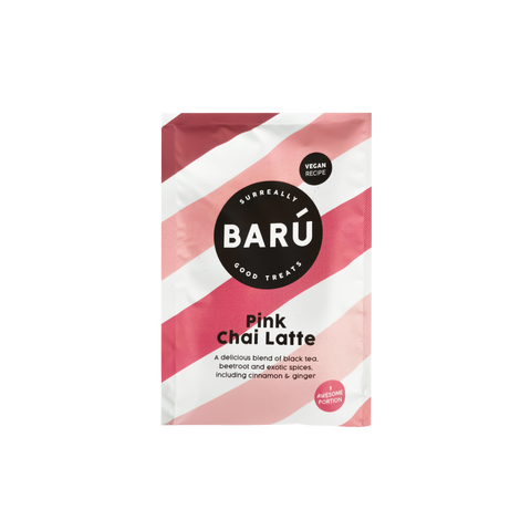Baru - Pink Chai Latte Single Portion 20g 6x display