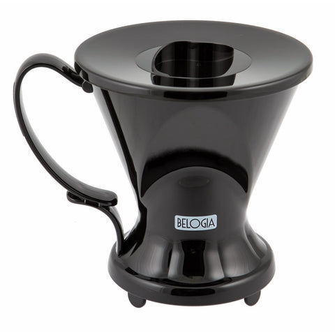 Belogia CD 750102 Schwarz - Clever dripper for brewing filter