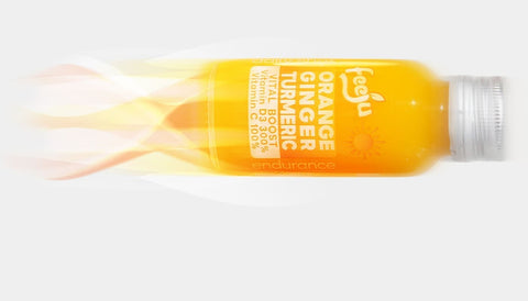 Feeju - Shot Orange, Ingwer und Kurkuma 60ml (15 StK.)