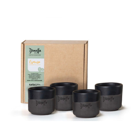Dimello - Espresso Keramiktasse 80ml (4 Stk.)