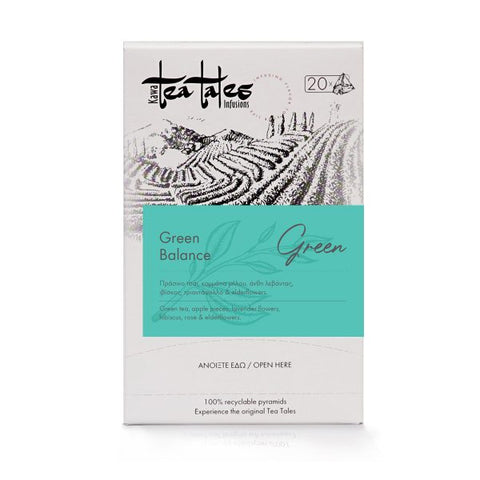 Tea Tales Bag - Grüner Tee Balance 2,5gr (20Stk.)