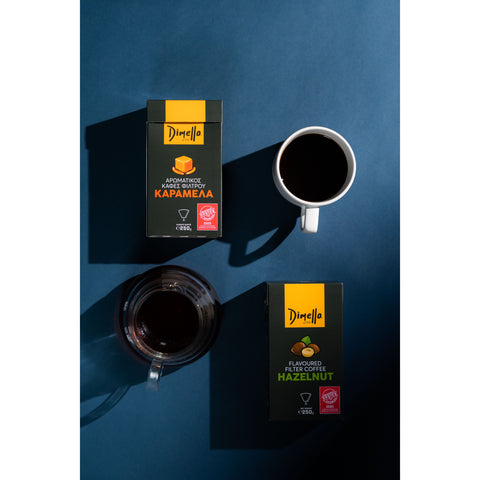 Dimello - Flavoured Filter Haselnuss Gemahlen 250gr