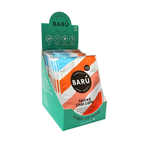 Baru - Spiced Chai Single Portion 20g Latte 6x display