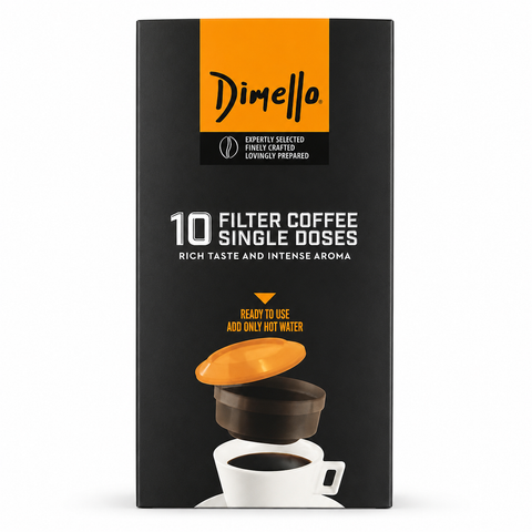Dimello - Filterkaffee Einzel Portionen (10 Stk)
