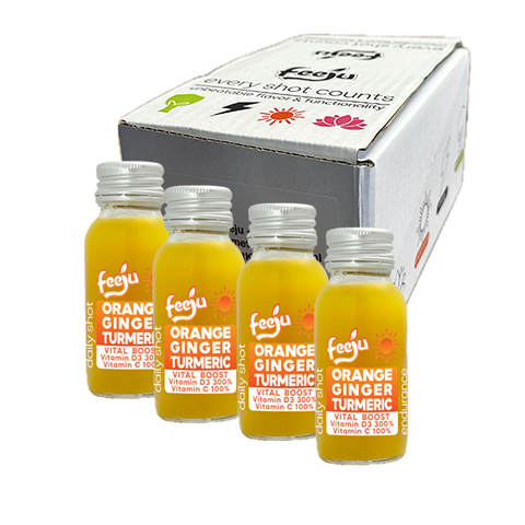 Feeju - Shot Orange, Ingwer und Kurkuma 60ml