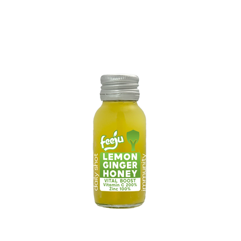 Feeju - Shot Zitrone, Ingwer und Honig 60ml