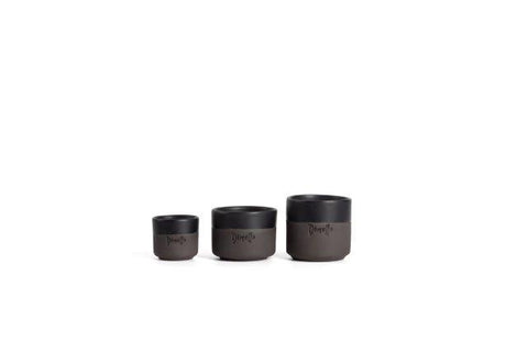 Dimello - Double Cappuccino Keramiktasse 240ml (4 Stk.)