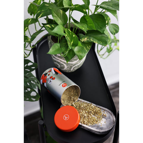 Tea Route - Iron Tins Orange/Silver 200gr