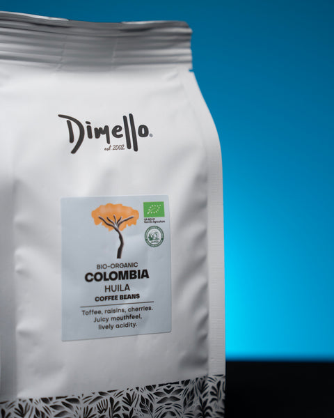Dimello - Single Origin Colombia Bio Bohnen 250gr