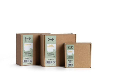 Dimello - Cappuccino Keramiktasse 180ml (4 Stk.)