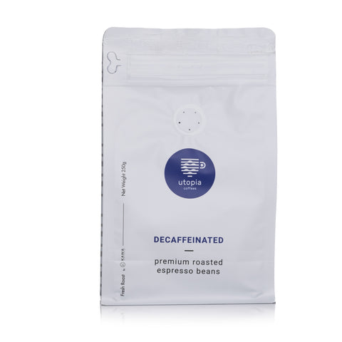 Utopia - Espresso  entkoffeiniert gemahlen Beutel 250 gr