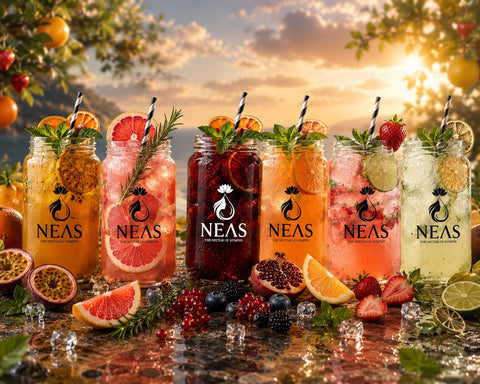 Neas - Mocktail Mojito Erdbeer 1 Kg