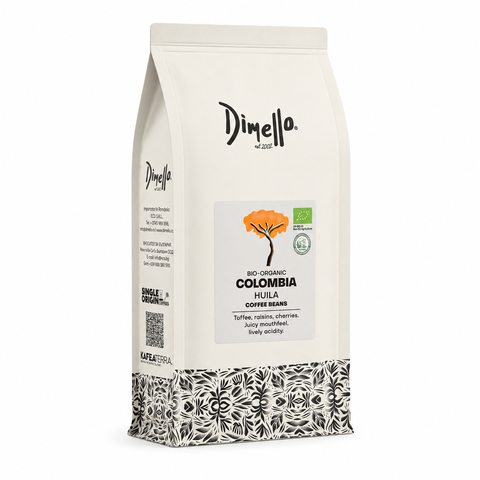 Dimello - Single Origin Colombia Bio Bohnen 250gr