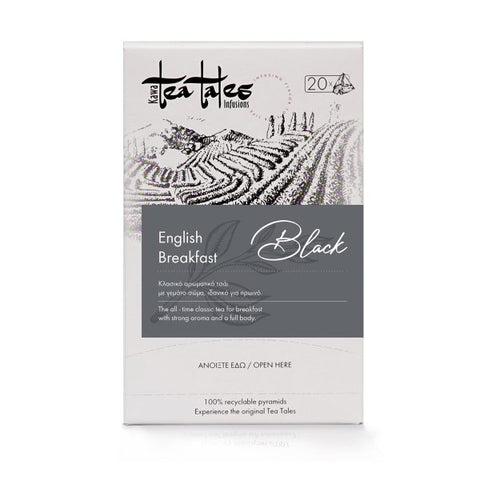 Tea Tales Bag -  Schwarzer Tee English Breakfast 2,5gr (20Stk.)