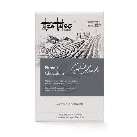 Tea Tales Bag -  Schwarzer Tee Pirate's Schokolade 2,5gr (20Stk.)