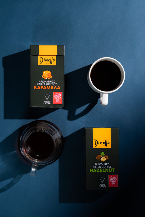 Dimello - Flavoured Filter Karamell Gemahlen 250gr