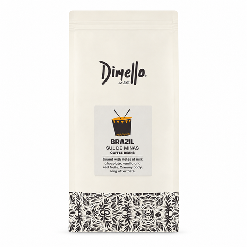 Dimello - Single Origin Brazil - Sul De Minas Bohnen 250gr