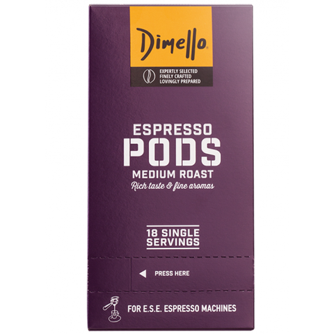 Dimello - Espresso Pods Single 18 Stk.