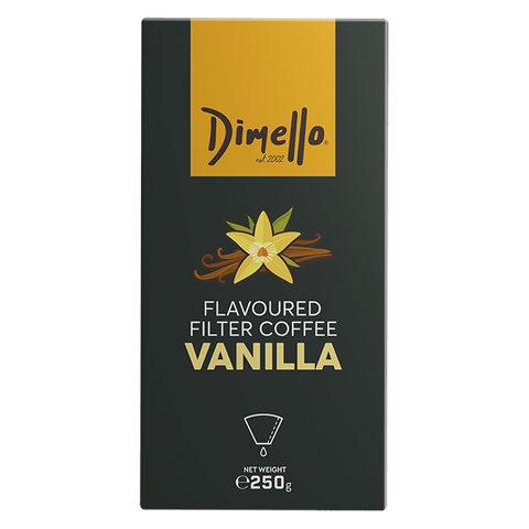 Dimello - Flavoured Filter Vanille Gemahlen 250gr