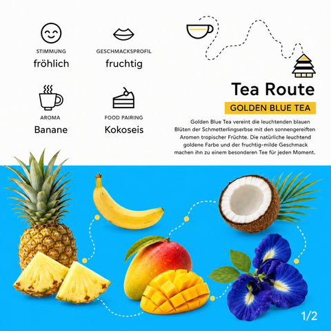 Tea Route - Golden Blue Tee 100 gr